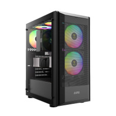 GAMDIAS Aura GC6 Elite ARGB Mid Tower Case Black GD-AURA-GC6-ELITE
